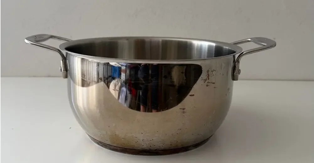 All-Clad Stainless Steel Induction Compatible Commercial 5.0QT/4.73L No Lid